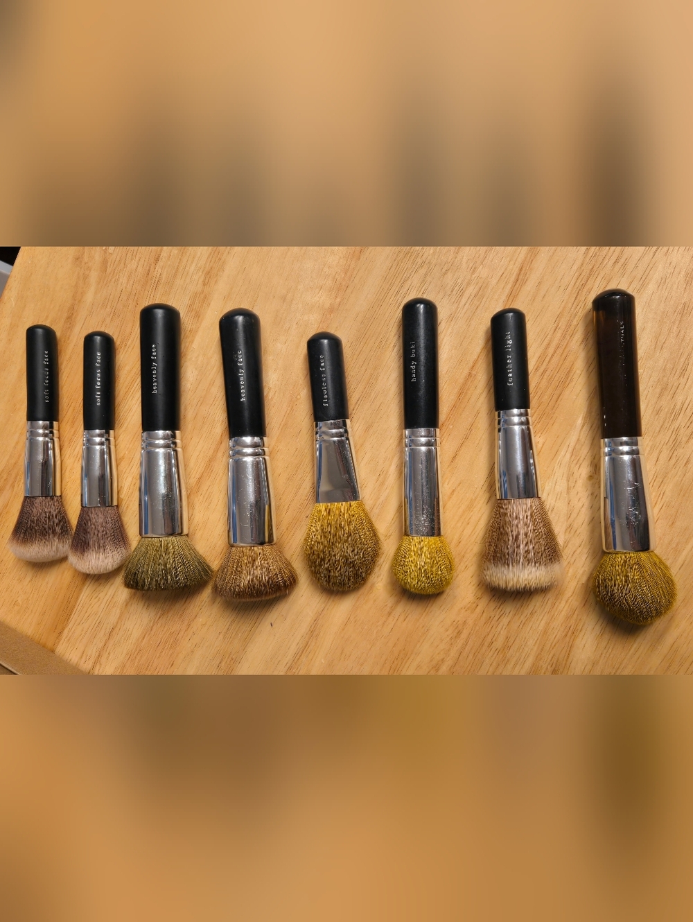 i.d. Bare Minerals Bare Escentuals Face Brushes Set Of 8